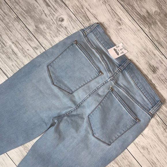 J Crew Mercantile High Rise Skinny Jeans 25,28 NWT - Picture 6 of 7